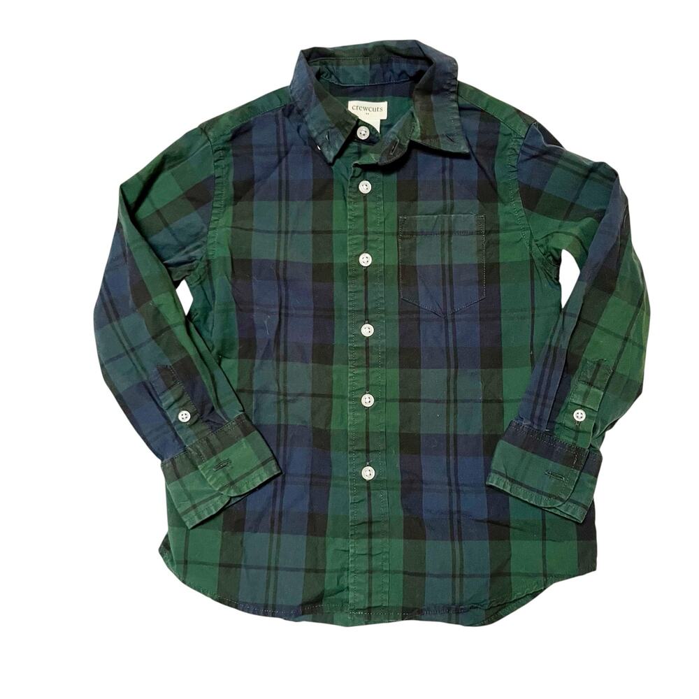 Crewcuts Button Up Dress Shirt Size 3
